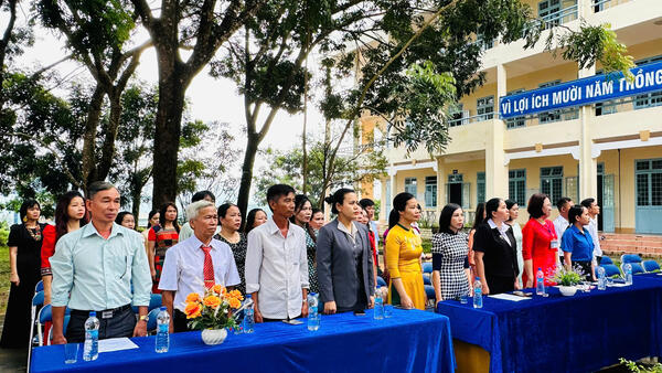 Trường THPT Nguyễn Huệ khai giảng năm học 2025-2026